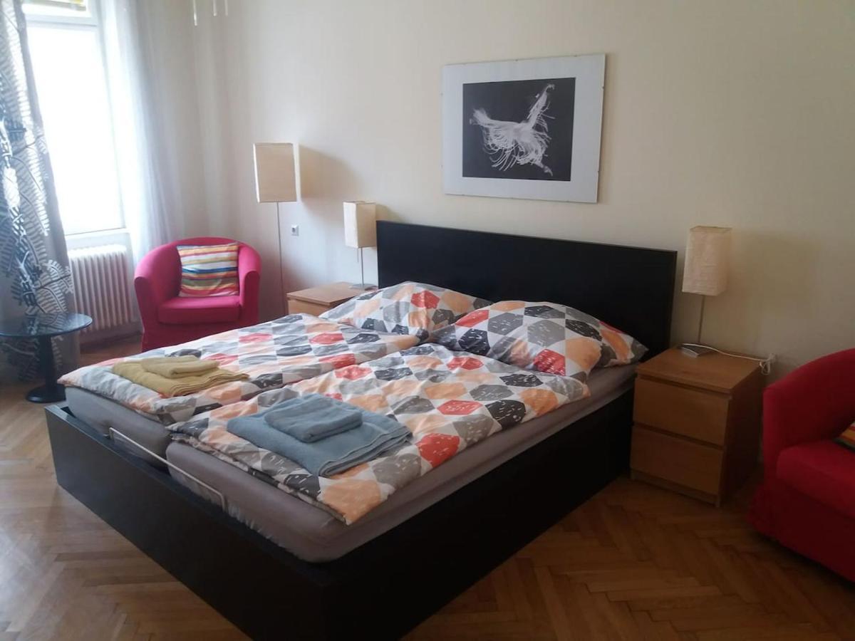 Geraeumige Zentrumsnahe Altbauwohnung Vídeň Exteriér fotografie